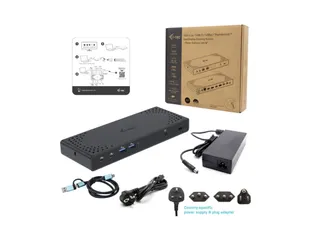 USB 3.0 / USB-C / Thunderbolt 3 Dual Display Docking Station Gen2 + Po - 3