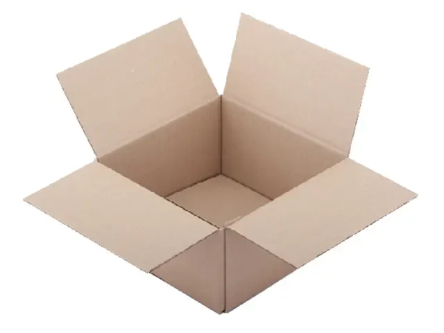 Amerikaanse vouwdoos IEZZY 200x200x110mm B-golf bruin Voordeelbundel