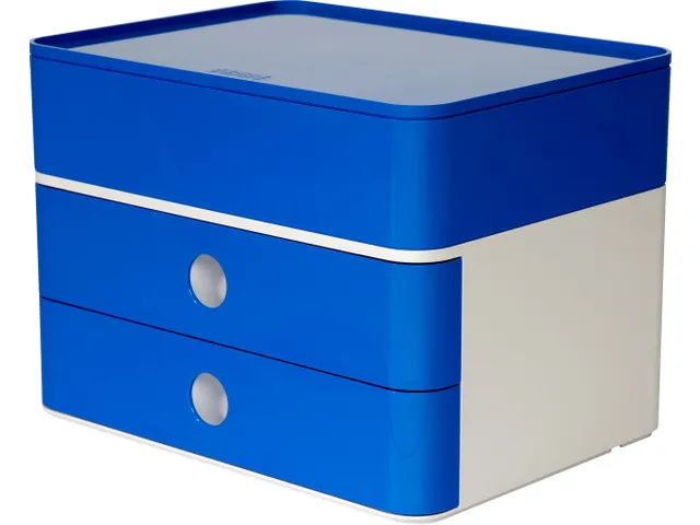 Smart-box plus Han Allison 2 lades en box royal blauw