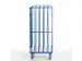 chariot de transport de colis,force 600kg,plateau Lxl 1200x740mm