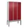 locker voor scheiding van kleding,HxBxD 2120x1200x500mm,3vak
