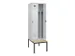 armoire vestiaire avec banc noir et blanc,HxlxP 2120x600x815mm