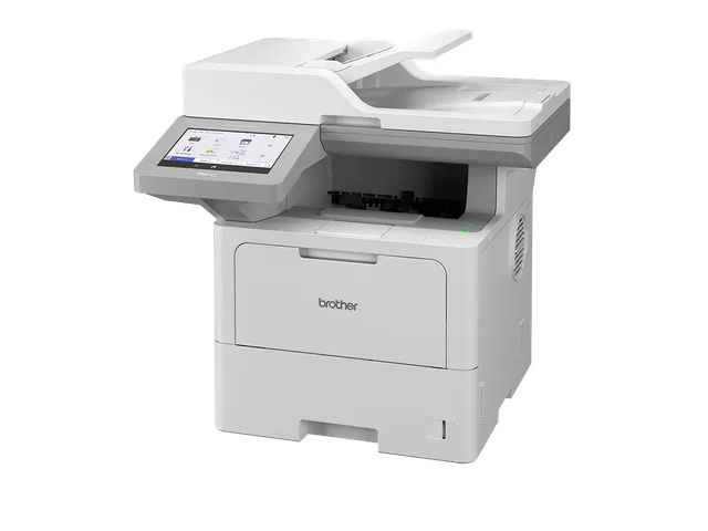 Zakelijke A4 all-in-one zwart-witlaserprinter met een grote papierlade