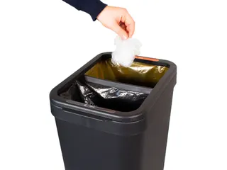Duurzame Afvalbak BonTon CircuBin 20+20 liter Open zwart - 3