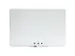 Whiteboard Naga 57x87cm magnetisch zonder frame wit