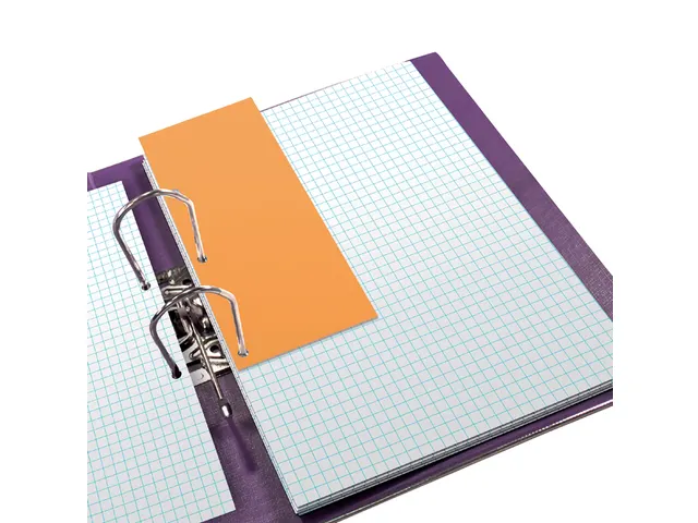 Scheidingsstrook Oxford duo 240x105mm oranje