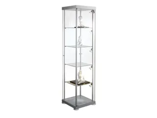 Vitrine Design Hxbxd 1800x425x425mm 4 Glazen Legborden - 1