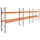 palletstelling,basis+2xaanbouw,HxBxD 3360x11200x1100mm,vakl. 3400kg