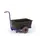 rolplateau met duwstang,draagverm. 150kg,laadvl. LxB 670x370mm