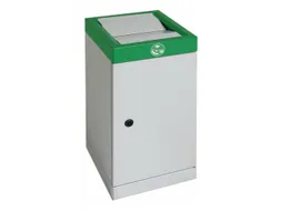 afvalbak,niet-brandbaar,30l,HxBxD 600x300x300mm,binnenbak staal