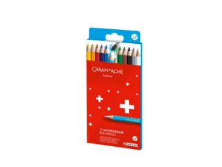 Kleurpotloden Caran D'ache aquarel doos à 12 stuks - 5