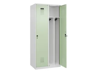 locker voor scheiding van kleding,HxBxD 1850x800x500mm,2vak - 1