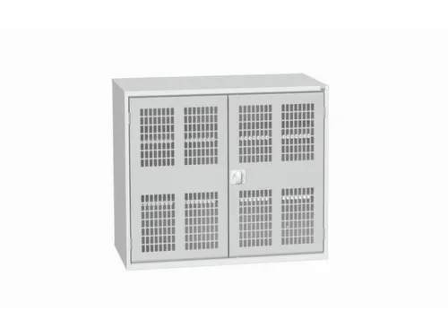 universele kast,HxBxD 1000x1300x550mm,2xStalen bodem,draaigrendelslot