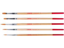 5 Aquarelpens Poly Assorti
