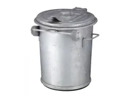 Staalverzinkte Afvalbak 70 Liter