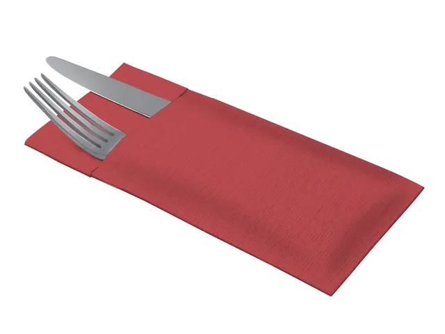 Serviette pochette Tork LinStyle 509604 durable 1 épaisseur rouge
