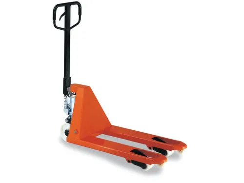 Palletwagen 2.5t Zwenk-/vorkwielen Nylon Enkelvoudig Vorklengte 810mm