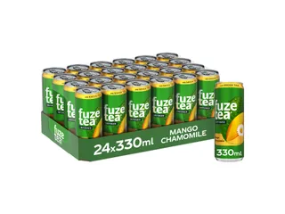 Frisdrank Fuze Tea Green Tea mango chamomile blik 330ml - 4