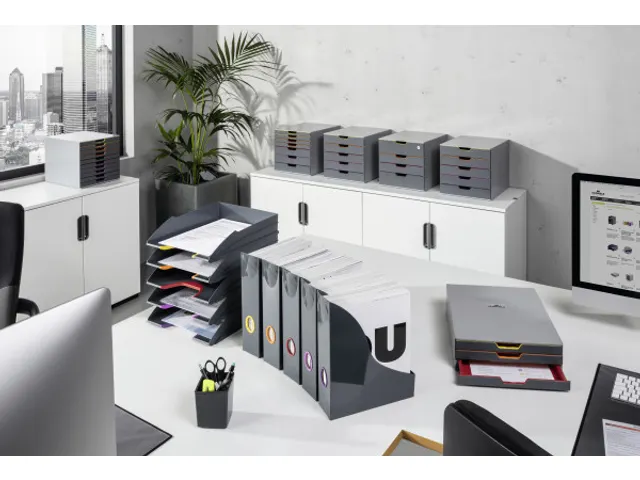 Durable Varicolor Tijdschrifthouder A4 Grijs Lila