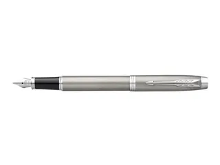 Parker IM Vulpen Stainless Steel CT Finish Medium Blauwe inkt - 2