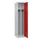 locker voor scheiding van kleding,HxBxD 1850x400x500mm,1vak