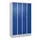 locker,HxBxD 1950x1200x500mm,4vak,vak B 300mm,draaigrendel,sokkel