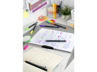 Fineliner Faber-Castell Grip 0,4mm etui 5 stuks neon assorti - 7