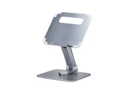 Telescopische Laptopstandaard Draagvermogen Tot 5kg Zilver