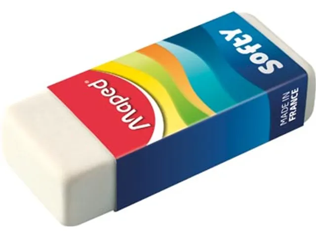 potloodgom Soy medium formaat blister met 2 stuks