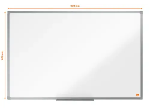 Whiteboard Nobo Essence 60x90cm staal