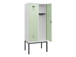 schoollocker,HxBxD 1950x800x500mm,2vak,vak B 400mm,cil.-slot