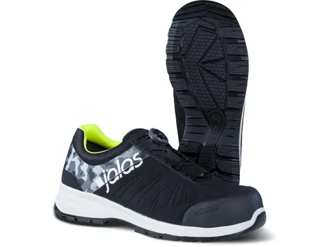 Jalas Zenit Evo 7168 lage S3 veiligheidsschoenen, SRC, zwart, maat 35,