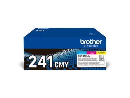 Brother TN-241CMY voordeelverpakking met tonercartridges cyaan, magent
