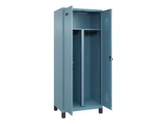 PBM-locker,HxBxD 1950x800x500mm,2vak,vak B 400mm,draaigrendel