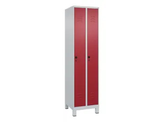 locker,HxBxD 1950x500x500mm,2vak,vak B 250mm,draaigrendel,voeten - 1