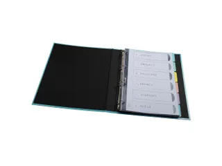Tabbladen A4 6T glan skarton 400g AQUAREL - 3