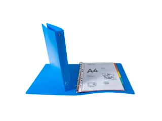 Ringmap PP OPAK A4+ 4R 30mm blauw - 4