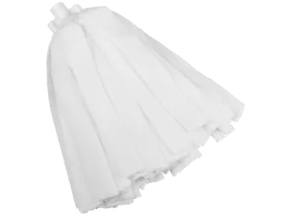 Vikan Microfibre draadmop microvezel stroken schroefdraad Wit - 1
