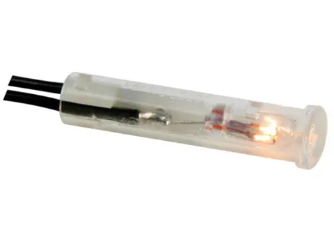 Ronde 7mm Signaallamp 12V Kristal