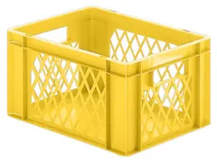 Euronorm-Stapelbak 19l H X L X B 210x400x300mm Geel