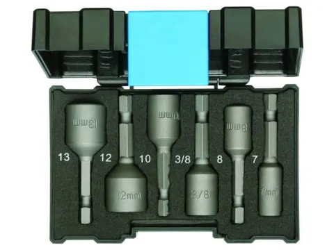 GEDORE 666-006 Bitsendoos dopsleutel machinebevestiging 6stuks