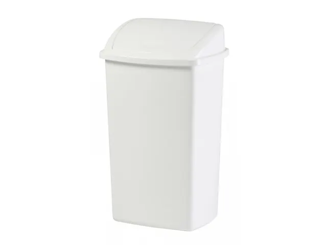 Afvalbak 50 Liter Wit