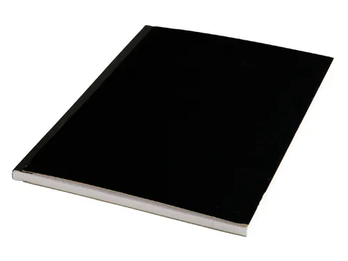 Schrift Qbasic met harde kaft A4 160blz lijn assorti