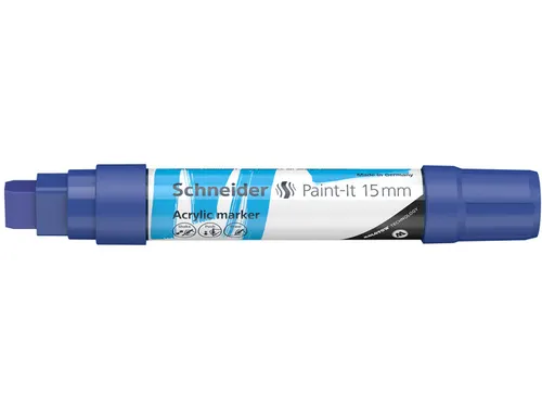 Acrylmarker Schneider Paint-It 330 15mm blauw