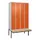 locker voor scheiding van kleding,HxBxD 2120x1200x815mm,4vak