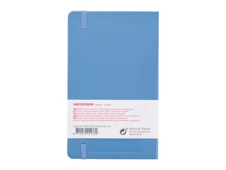 Schetsboek Talens Art Creation 80 witte vellen 140gr 130x210mm blauw - 3