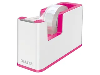 Plakbandhouder Leitz WOW wit/roze - 1