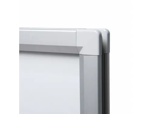 Stoepbord 50x70cm Swing Zilver Plastic Voet