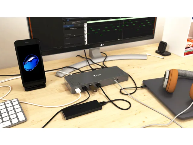 Usb 3.0 Usb-c Thunderbolt 3 Dockingstation