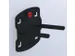 porte-outils,p. plaque de rangement perforée,double,L 100mm,RAL7016